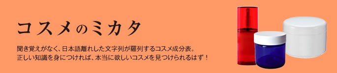正しい知識を身につければ、本当に欲しいコスメは見つかる！／コスメのミカタ